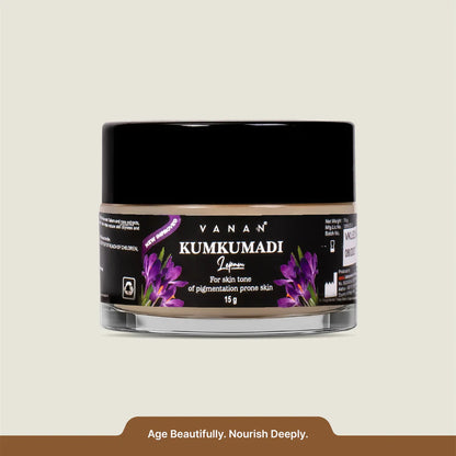 Vanan Kumkumadi Lepam -15g | Ayurvedic Brightening Cream for Pigmentation & Dark Spots