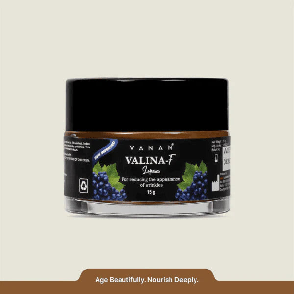 Vanan Valina-F Lepam 15g | Ayurvedic Cream for Fine Lines & Wrinkles