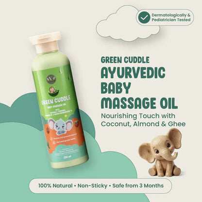 Vanan Baby Care Combo | Infant Body Wash & Coconut Massage Oil