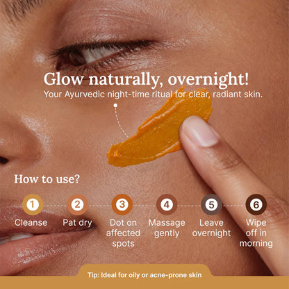 Vanan Turmeric Lepam - 15g | Ayurvedic Turmeric Face Cream for Radiant-Looking Skin