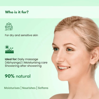 Aloe Vera Massage Oil | Natural Body Oil for Soothing Massage