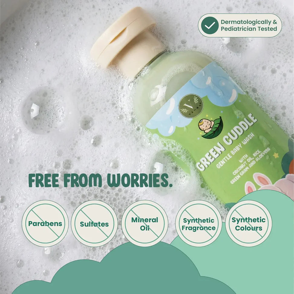 Baby Body Wash 200ml | Gentle Baby Wash for Sensitive Skin