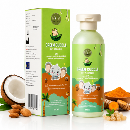 Baby Massage Oil 200ml | Gentle Infant Massage Oil