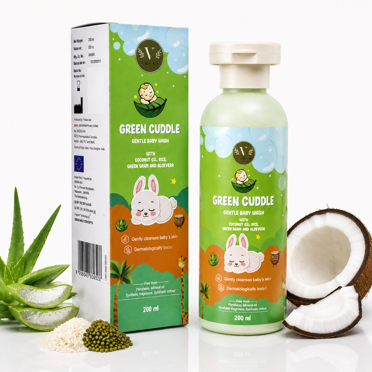 Baby Body Wash 200ml | Gentle Baby Wash for Sensitive Skin