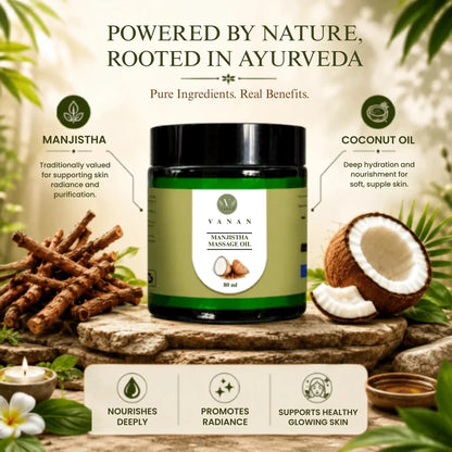 Manjistha Massage Oil | Body Massage Oil for Daily Care